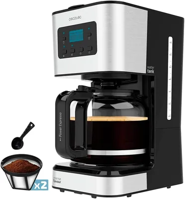 Cecotec Coffee 66 Smart Plus: Máquina de Café Programable con Tecnología ExtemAroma y Limpieza Automática