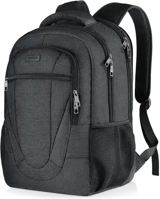Black Water Resistant Backpack 20% Off