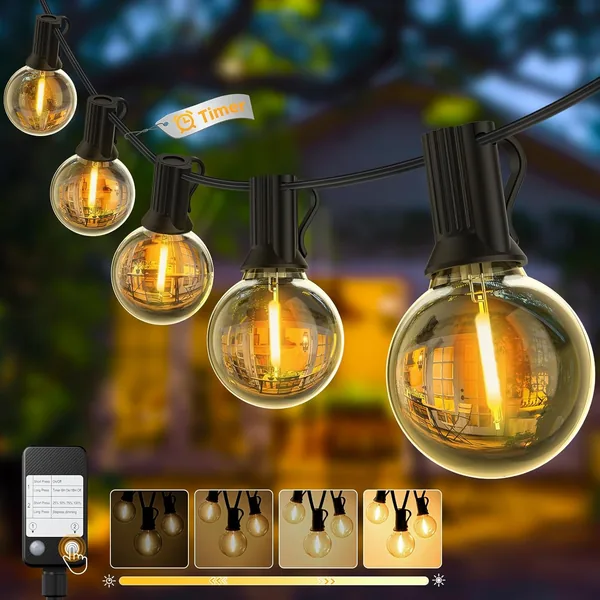 Yuusei Outdoor String Lights, 60 m