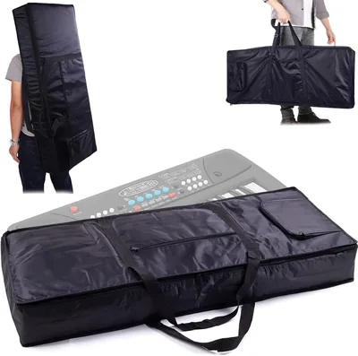 Funda Antipolvo para Teclado MCSWSEE, Impermeable y Protectora para 61 Teclas