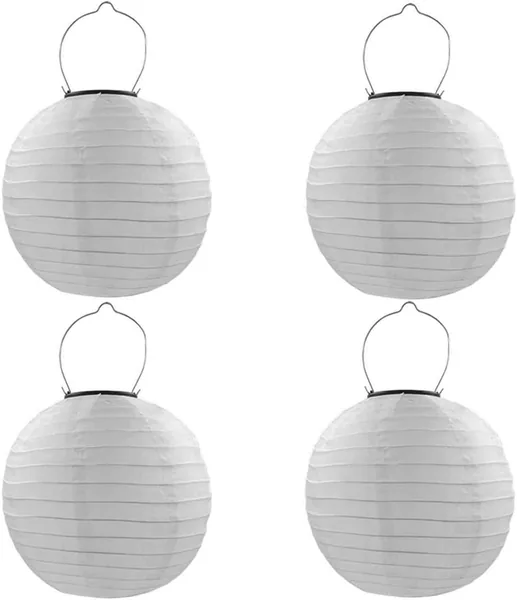 Qedertek Solar Lanterns, Pack of 4