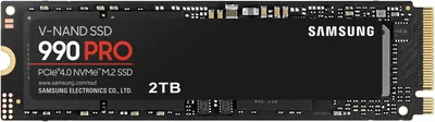 Samsung 990 PRO 2TB PCIe Gen 4.0 NVMe M.2 SSD