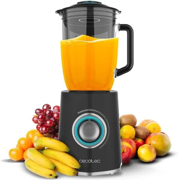 Cecotec Glass Blender Power Black Titanium 2000MAX Mix Go