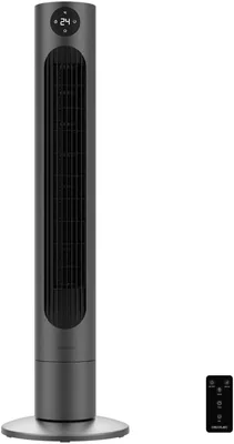 Ventilador de Torre Cecotec EnergySilence 800 Skyline Smart, 36", 60 W, Pantalla LED táctil, Control remoto