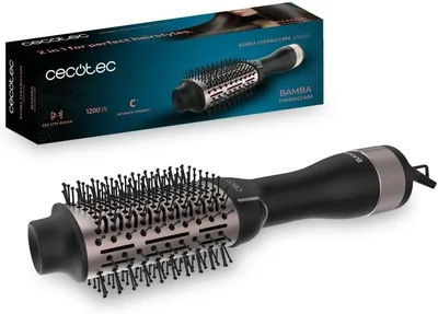 Cecotec Bamba CeramicCare: Secador y Modelador de 1200W con Carga Cerámica, 2 Velocidades