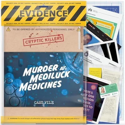 Cryptic Killers Murder Mystery Game - Best Deal