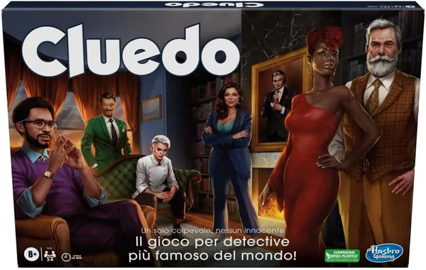 Cluedo Revisited: Gioco da Tavolo per Bambini e Ragazze dai 8 Anni in Su, Mistero e Divertimento per la Famiglia e gli Amici - 57% di Sconto
