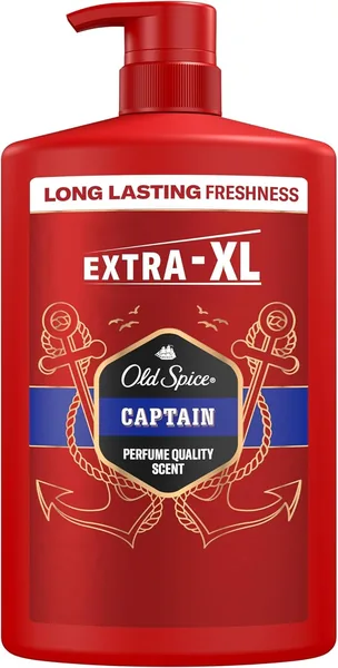 Old Spice Captain 3-in-1 Shower Gel & Shampoo for Men