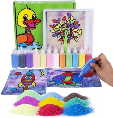 Amerteer 12 Pcs DIY Sand Painting Set - Best Deal