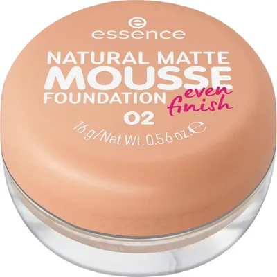 Essence Foundation Natural Matte Mousse, Matt Mattifying Fast Result (16 g) - Beste Deal