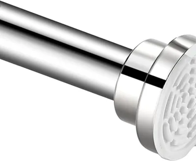 Telescopic Shower Curtain Rod Rust-Free 304 Stainless Steel