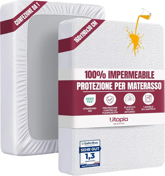 Utopia Bedding Waterproof Double Mattress Protector