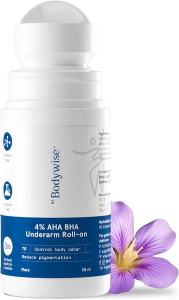 Be Bodywise 4% AHA BHA Underarm Roll on