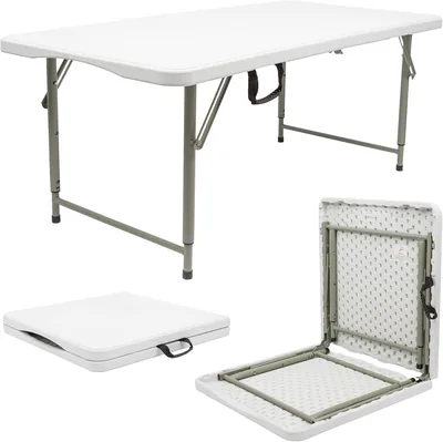 SKY-TOUCH Folding Table: Lightweight Camping Picnic Table, Best Deal