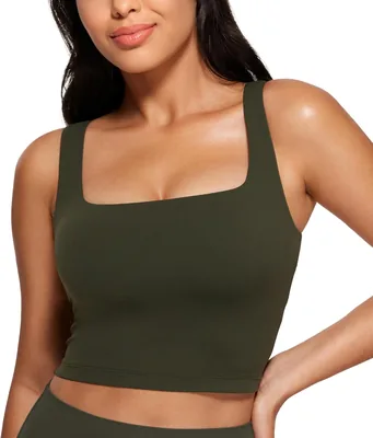 CRZ YOGA Butterluxe Crop Tank Top Best Deal