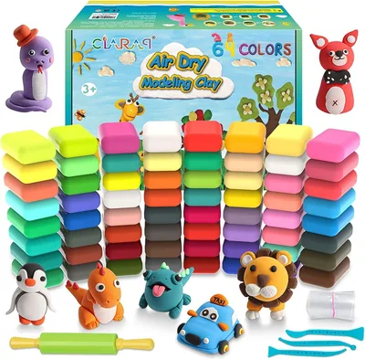 CiaraQ Modeling Clay Kit - 64 Colors Best Deal
