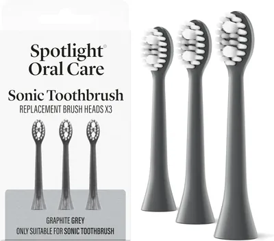 Spotlight Oral Care Sonic Toothbrush Heads 3 Pack 33% Off