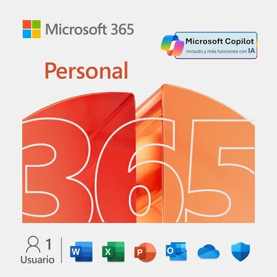 Microsoft 365 Personal Extra Tiempo 2022 (12 meses + 3 meses gratis) - STANDARD - 1 Usuario - PC/Mac/Móvil | [Código Digital]