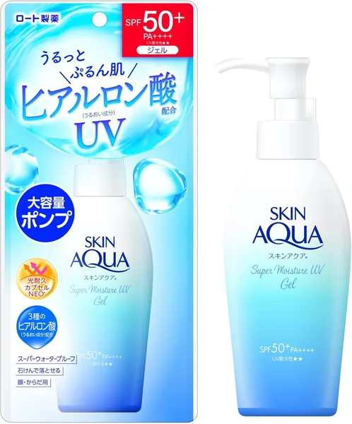 Skin Aqua 50+ Super Moisture Gel Pump 4.9 oz (140 g)