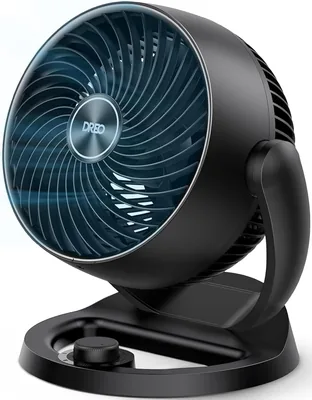 DREO Fan Bedroom 12 Inch 70ft Airflow Quiet Circulator Best Deal