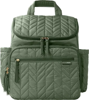 Skip Hop Forma Nappy Backpack Dark Sage