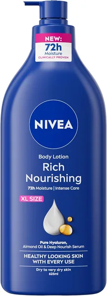 NIVEA Rich Nourishing Body Lotion (625ml)