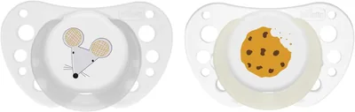 Chicco PhysioForma Air Pacifier Grey Lumi, 16-36 Mesi, Luminoso al Buio, Tettino in Silicone, Anatomico e Funzionale, Sconto 38% - Miglior Prezzo
