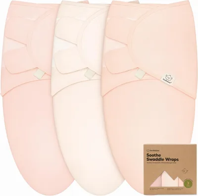 KeaBabies 3-Pack Organic Baby Swaddle Sleep Sacks