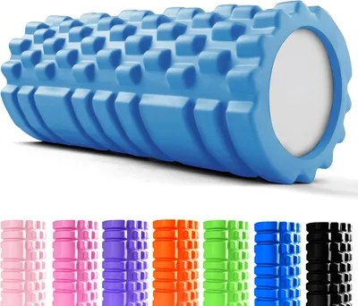 Unycos - Rotolatore in Schiuma per Massaggio Muscolare 130 kg, per Gambe, Schiena, Braccia, Punti Trigger, Auto-Massaggio, Yoga, Pilates