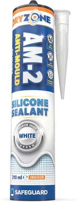 Dryzone Silicone Sealant White 310ml