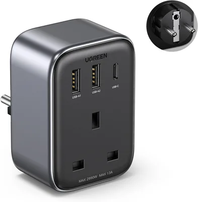 UGREEN 4-in-1 Travel Charger Adapter 30W - Save 43%