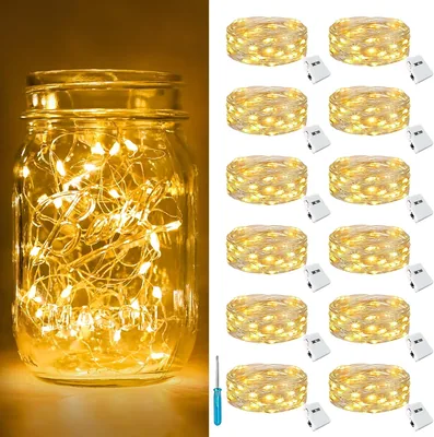 btfarm Fairy Lights 3 Modes String Light