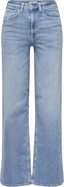 ONLY ONLMADISON Female Wide Leg Jeans High Waist Wide Leg Cut Jeans