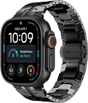 Fullife Metal Strap for Apple Watch Ultra 49mm Black