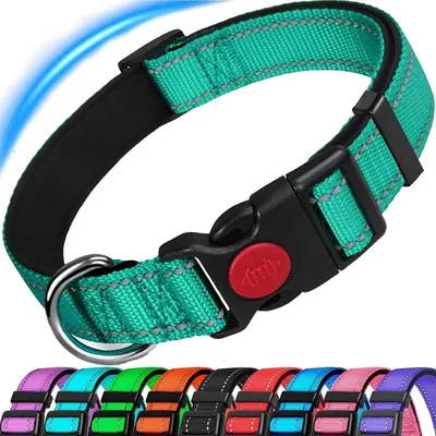 ATETEO Dog Collar Reflective Adjustable Puppy Collar Best Deal