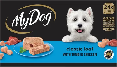My Dog Adult Wet Food Loaf Chicken 24 x 100g Best Deal