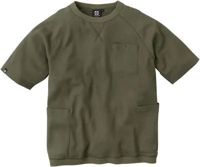Kokos Nobuoka G-437 5 Pocket Short Sleeve T-Shirt, Light Waffle Material