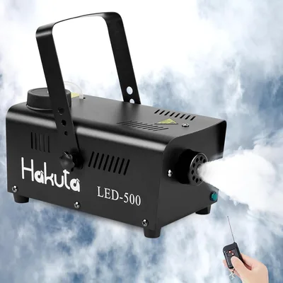 Máquina de Humo HAKUTA 2000CFM, 2 Mandos y Rociado Automático