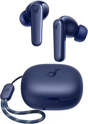 Anker-Soundcore P20i True Wireless Oordoppar med 10mm Trebbin, Stort Bas, Bluetooth 5.3 (Blå) - Spar 33% av prisen