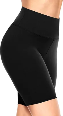 TNNZEET Damen Radshorts, Hochtailliert, Sportleggings, Sommer Shorts, Yoga Hose für Gym, Transparent, Best Deal