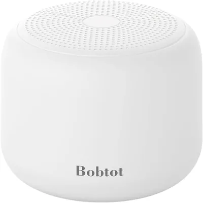 Bobtot Mini Bluetooth Speaker - White