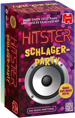 Jumbo Spiele Hitster Schlagerparty: Party- und Kartenspiel für Erwachsene und Familien (2-10 Spieler ab 16 Jahren, Deutsch)