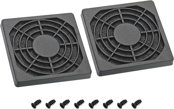 PATIKIL 60mm Cooling Fan Filter with Screw