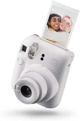 INSTAX Mini 12 Instant Camera Clay White