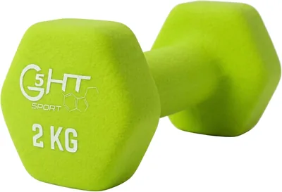 Neoprene Dumbbells - 0.5 to 6 kg Pair or Single