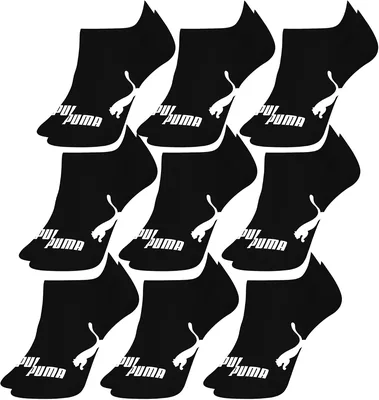 Kit 9 Pares Meia Puma Invisível Soquete Sapatilha Respirável Original - Melhor Preço