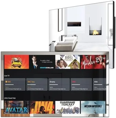 Soulaca 27" Smart Mirror TV - HD Waterproof