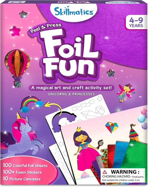 Skillmatics Foil Fun - Unicorns & Princesses