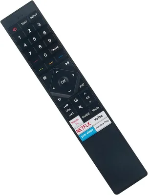 VINABTY ERF3B72H Remote - Fit for HISENSE 4K ULED Smart TV (65U7QFTUK, 50AE7400FTUK)