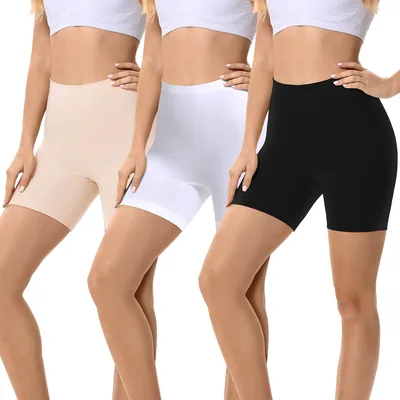Falary Femmes Shorts Leggings Anti Friction Thigh Boxer - Pack de 3 - Meilleur Prix